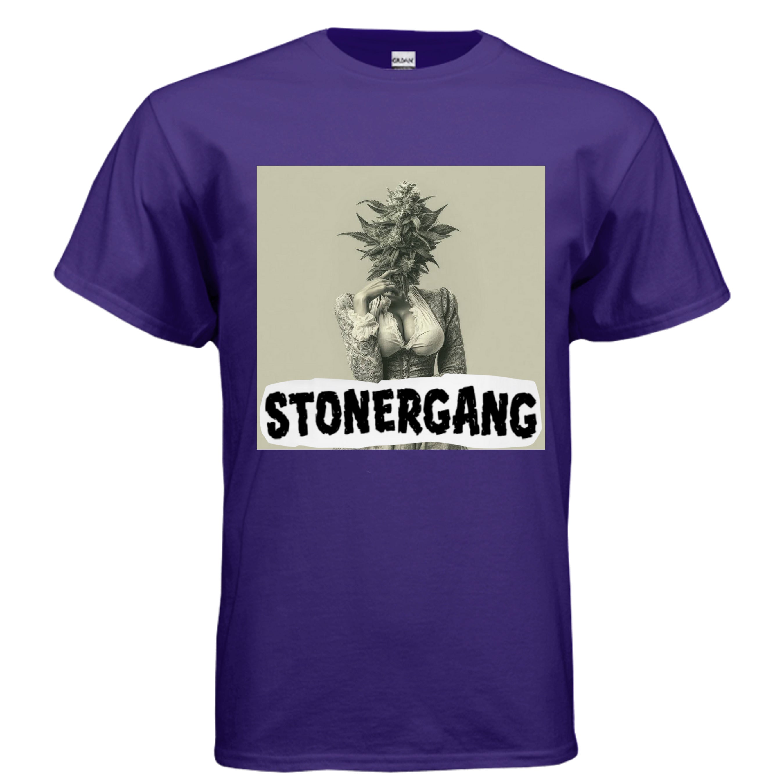 STONERKEY MARY JANE tee featuring a bold graphic and eco-friendly print, representing cannabis culture.